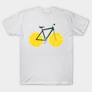 Lemon Wheels Zesty Bicycle T-Shirt